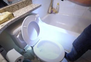 Bradford Home Inspections check toilet if no leak